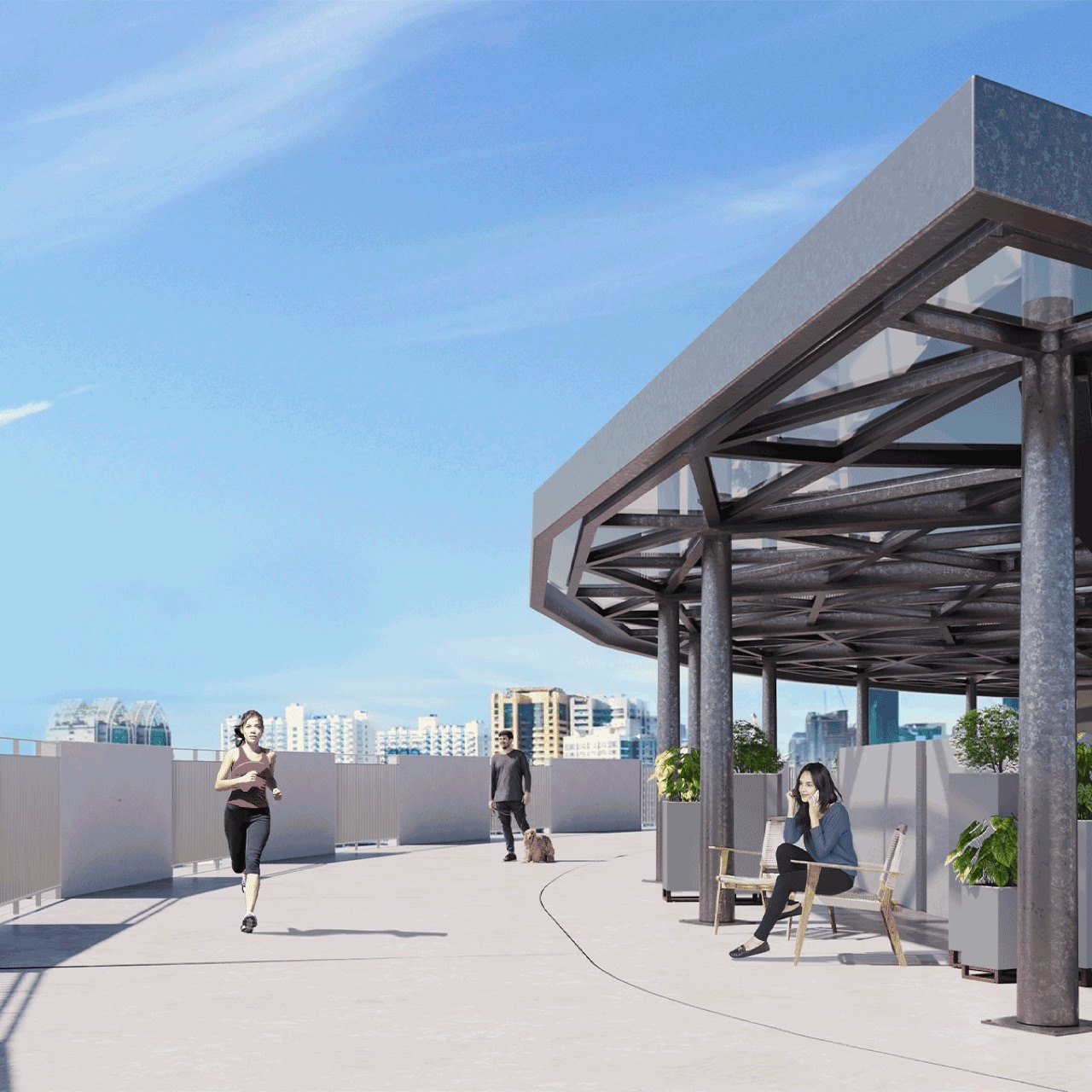 Roofdeck & amenities