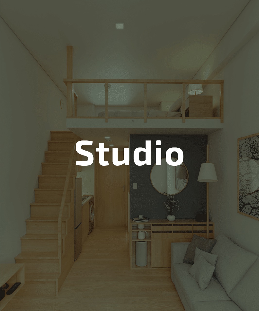 Studio unit at My Enso Lofts
