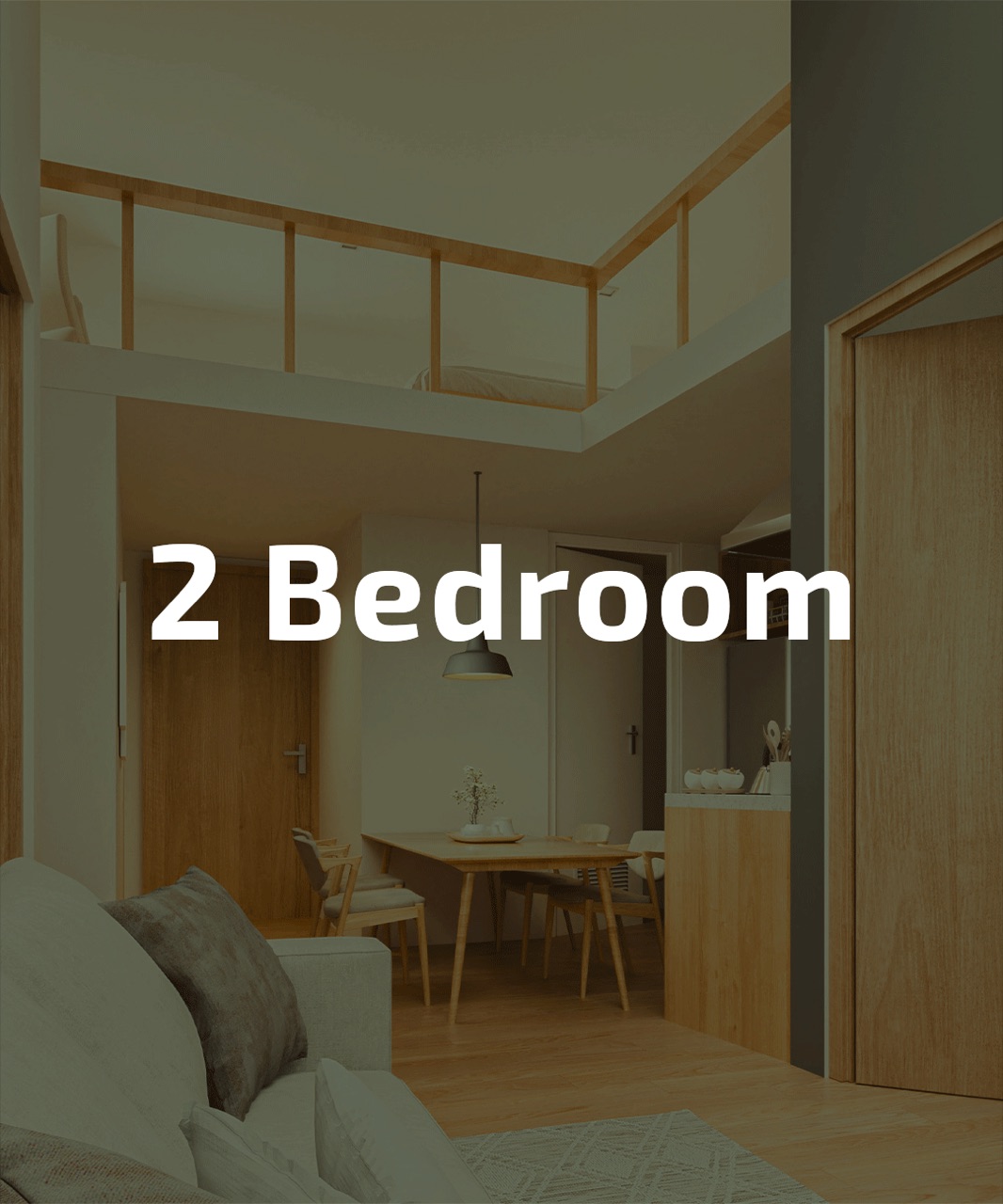 2-Bedroom unit at My Enso Lofts